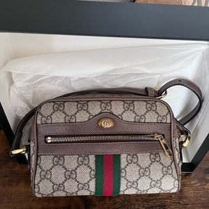 GUCCI Ophidia GG Supreme Mini Bag